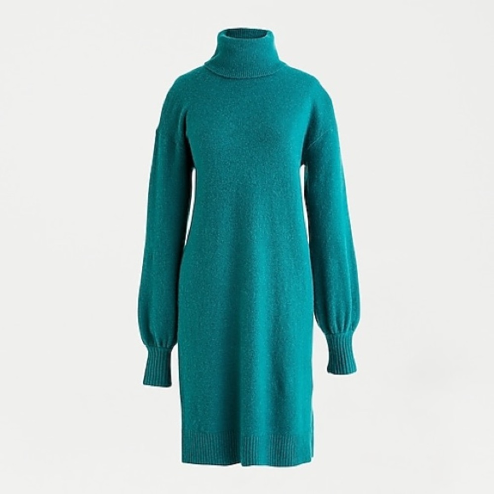 J. Crew | Turtleneck Sweater-Dress Supersoft Yarn